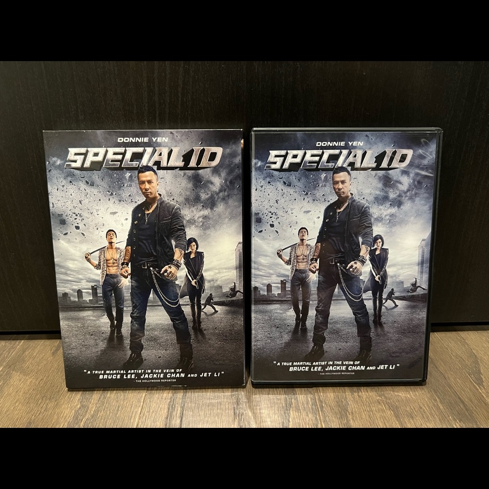 Special ID Movie DVD with Case and Slipcover